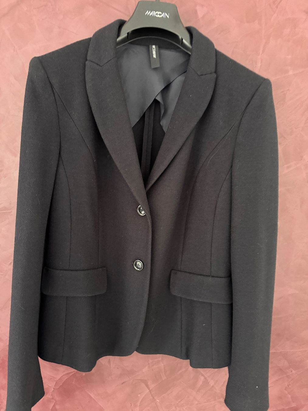 Marc Cain Jacken: Marc Cain schlichter Wollblazer Gr 40 N4 – Neu (gemäss Beschreibung) aus Volketswil von praxis12