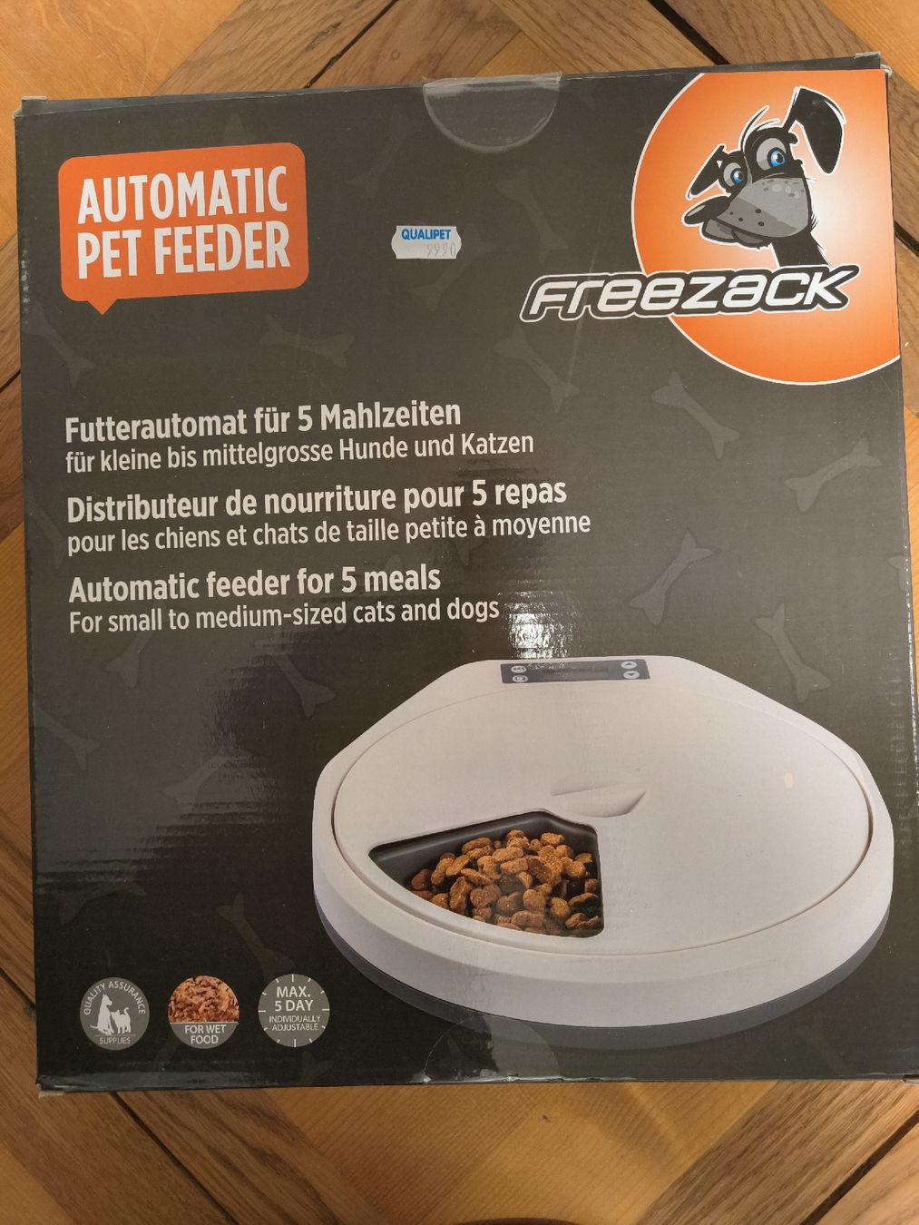 Tutte le macchine: Automatic pet feeder futterautomat fur 5 Mahlzeiten – Usato da Ziegelbrücke venduto da D_ZH