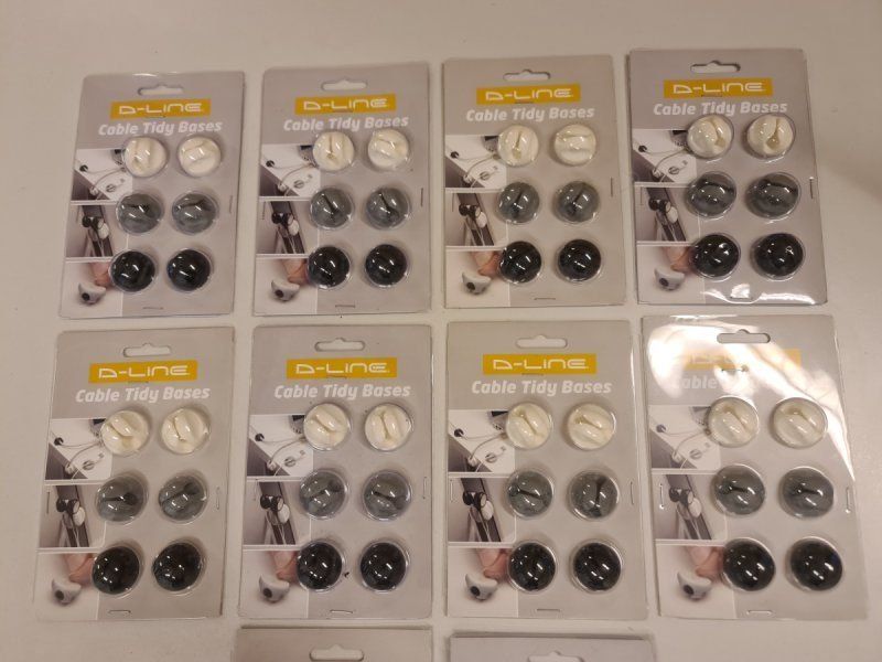 Kits de loisir créatif: 10 Pack D-Line selbstkleb. Kabelfixierer ab 1.- – Neuf (Voir description) à KRINAU par Mio_Liqstyle 1