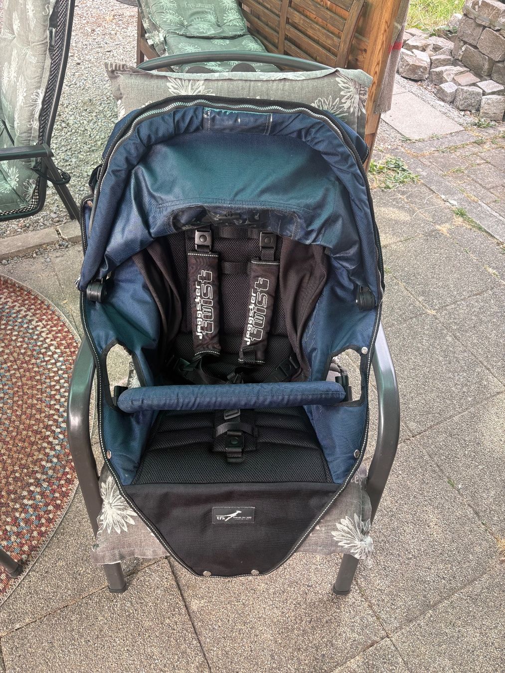 TFK Kinderwagen: Kinderwagen TFK  dunkelblau – Neu (gemäss Beschreibung) aus Tägerig von Sindy16 7