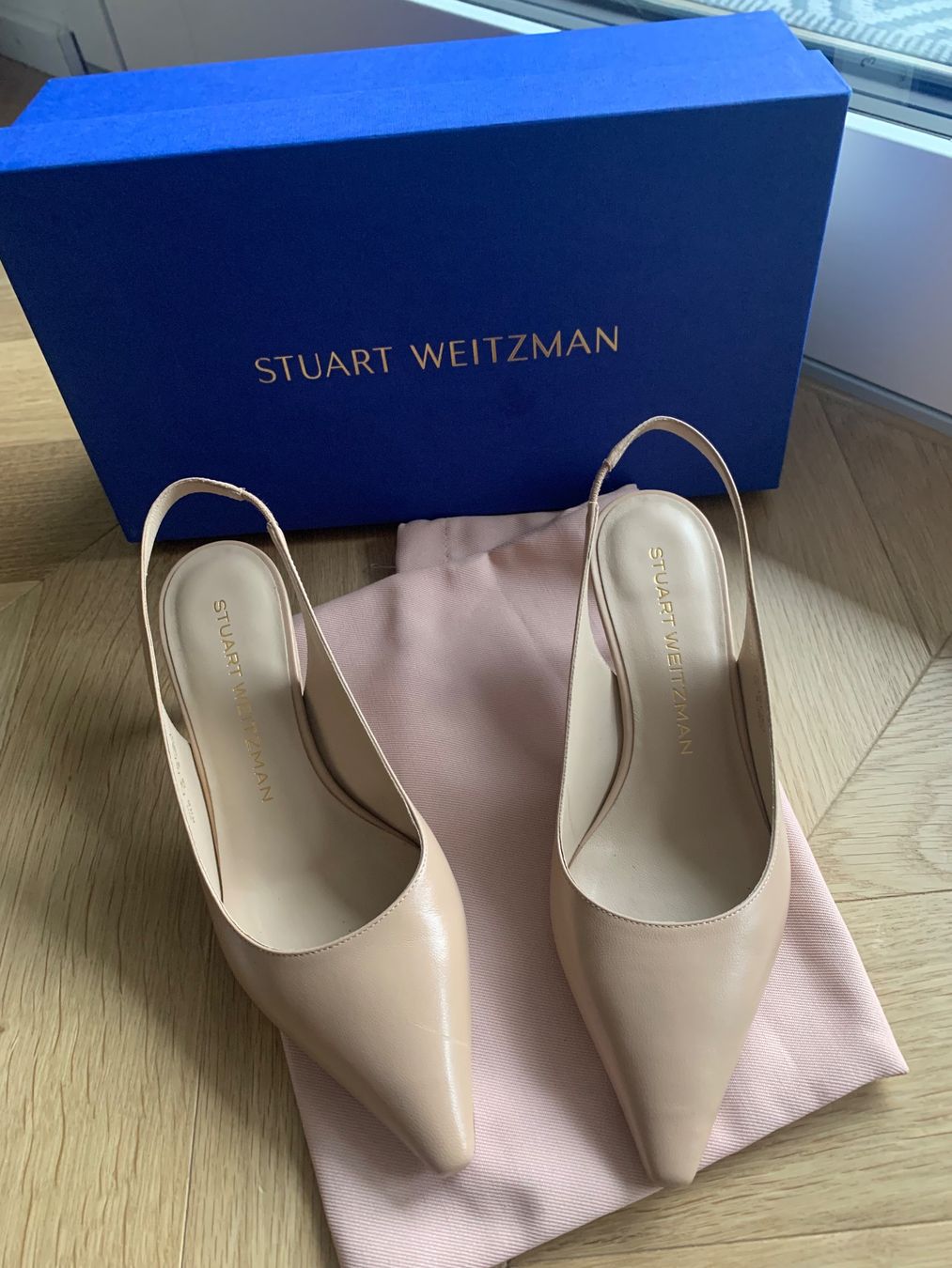 Stuart Weitzman Scarpe da donna: Stuart Weitzman slingback leather sandals 36 – Nuovo (secondo la descrizione) da Zürich venduto da Angela_Fashion_Lover 4