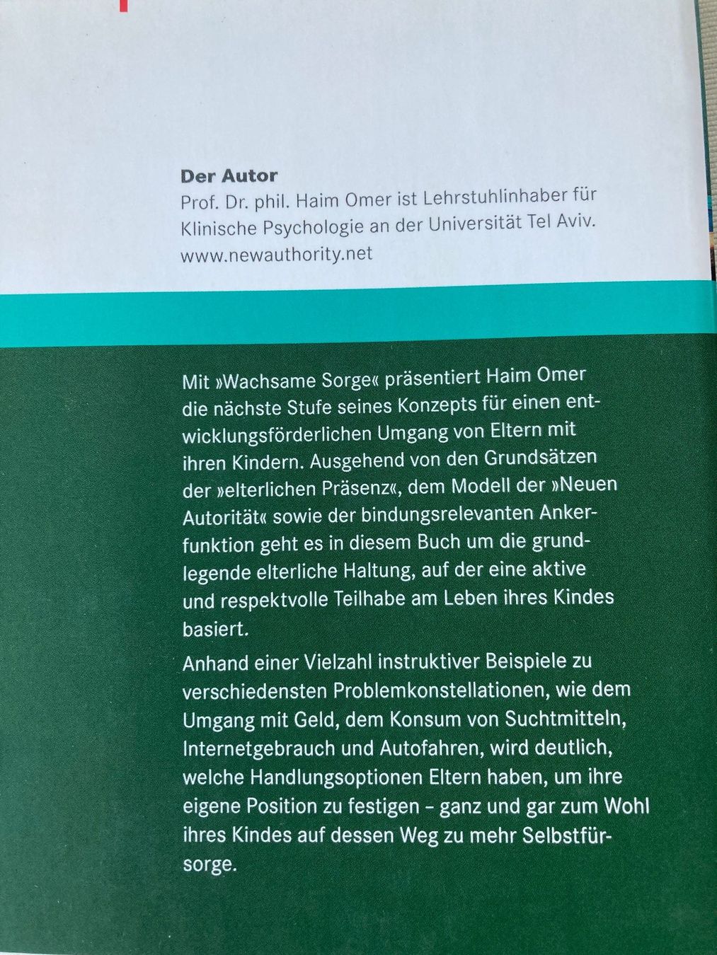 Libri: Haim Omer, Wachsame Sorge – Usato da Baden venduto da Yoyo1 1