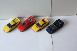 4 Ferrari Bburago 1/43 custom