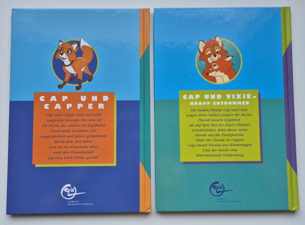 Cap und Capper + Cap und Vixie 🐶🦴 Walt Disney Paket (Gebraucht) in ...