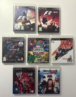 PS3 GAMES, KONVOLUT, 7 STK. GAMES, PLAYSTATION3, VINTAGE