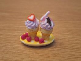 Handmade Glace Teller