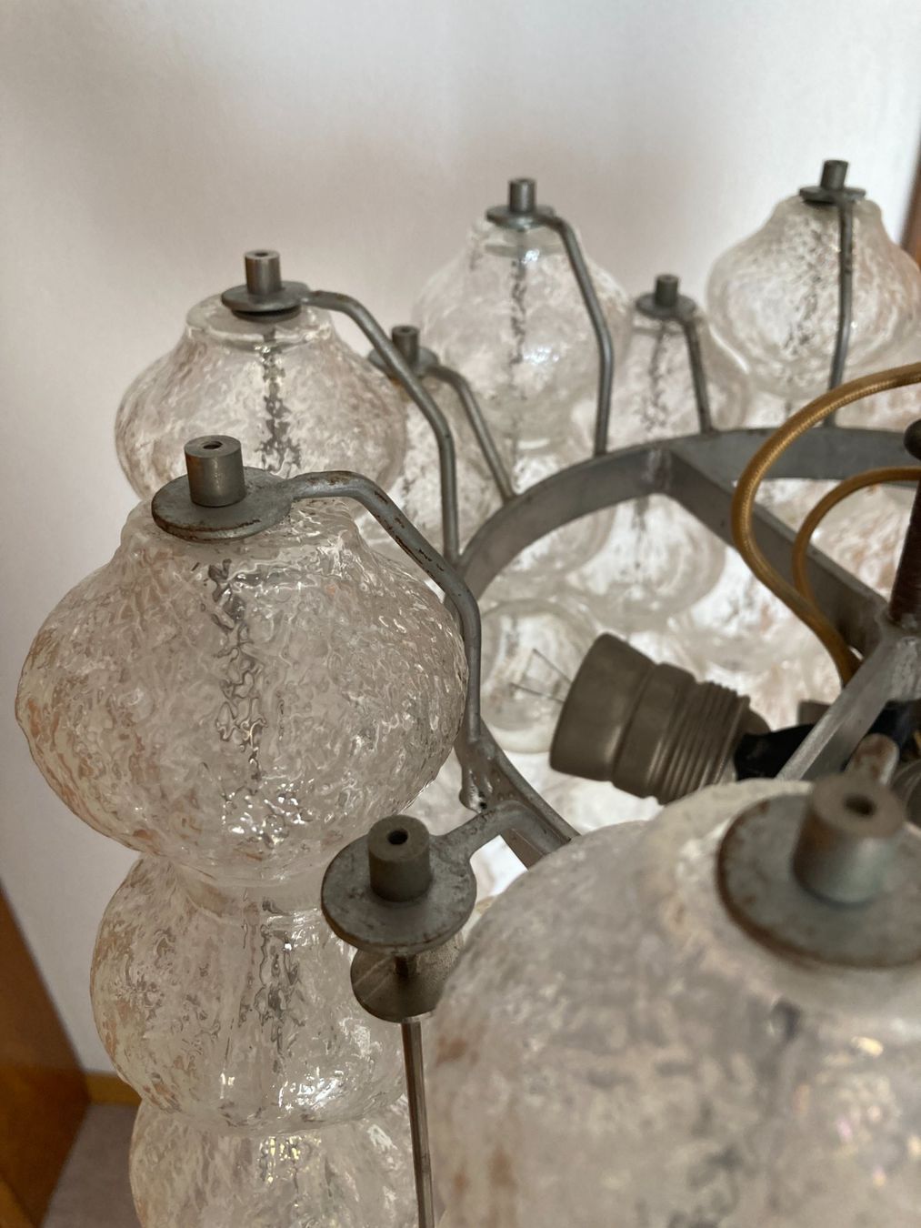Lampade: Schwere Vintage Glaslampe – Usato da Wil SG venduto da Pin05 4