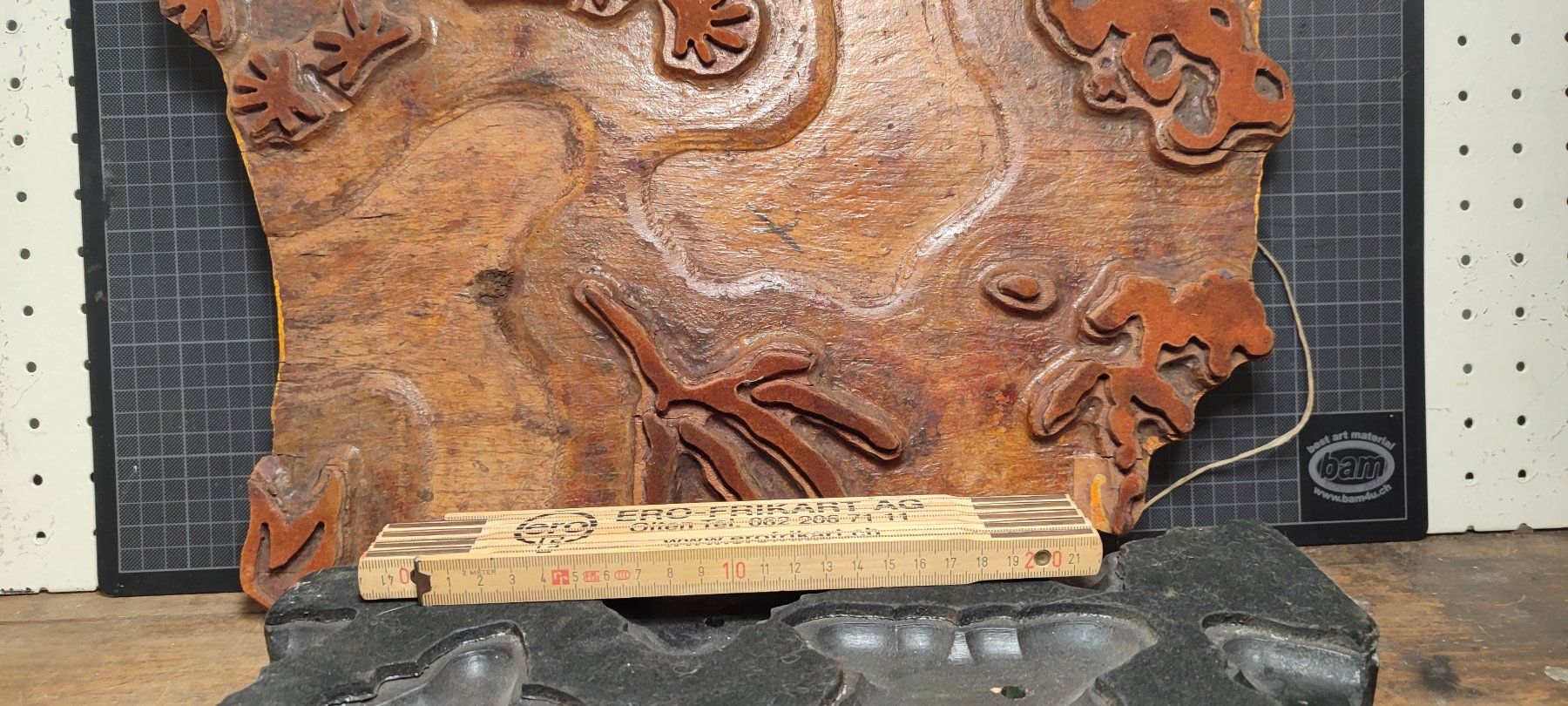 Timbri: 2 Wunderschöne alte Stempel gross 45 cm – Usato da Gelterkinden venduto da MYSTOREFORYOU4460 3