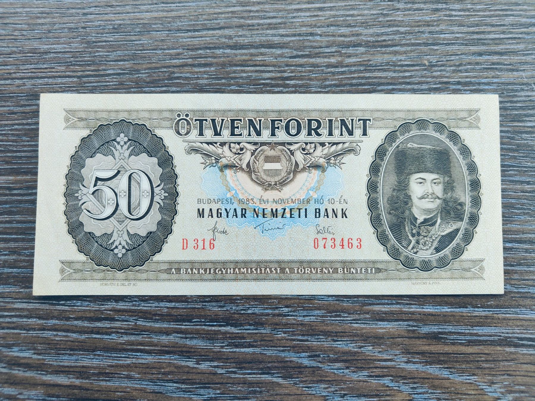 Billets de banque: Ungarn 50 Forint 1983 !!!!! – D'occasion à Flaach par Lonzo99