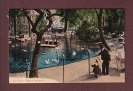 ST. GALLEN - Stadtpark - Kind - 1909