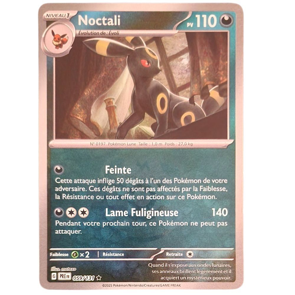 Pokémon Carte collezionabili: Noctali Masterball Umbreon Evolutions Prismatiques Pokémon – Usato da Genève venduto da Cardtreasure
