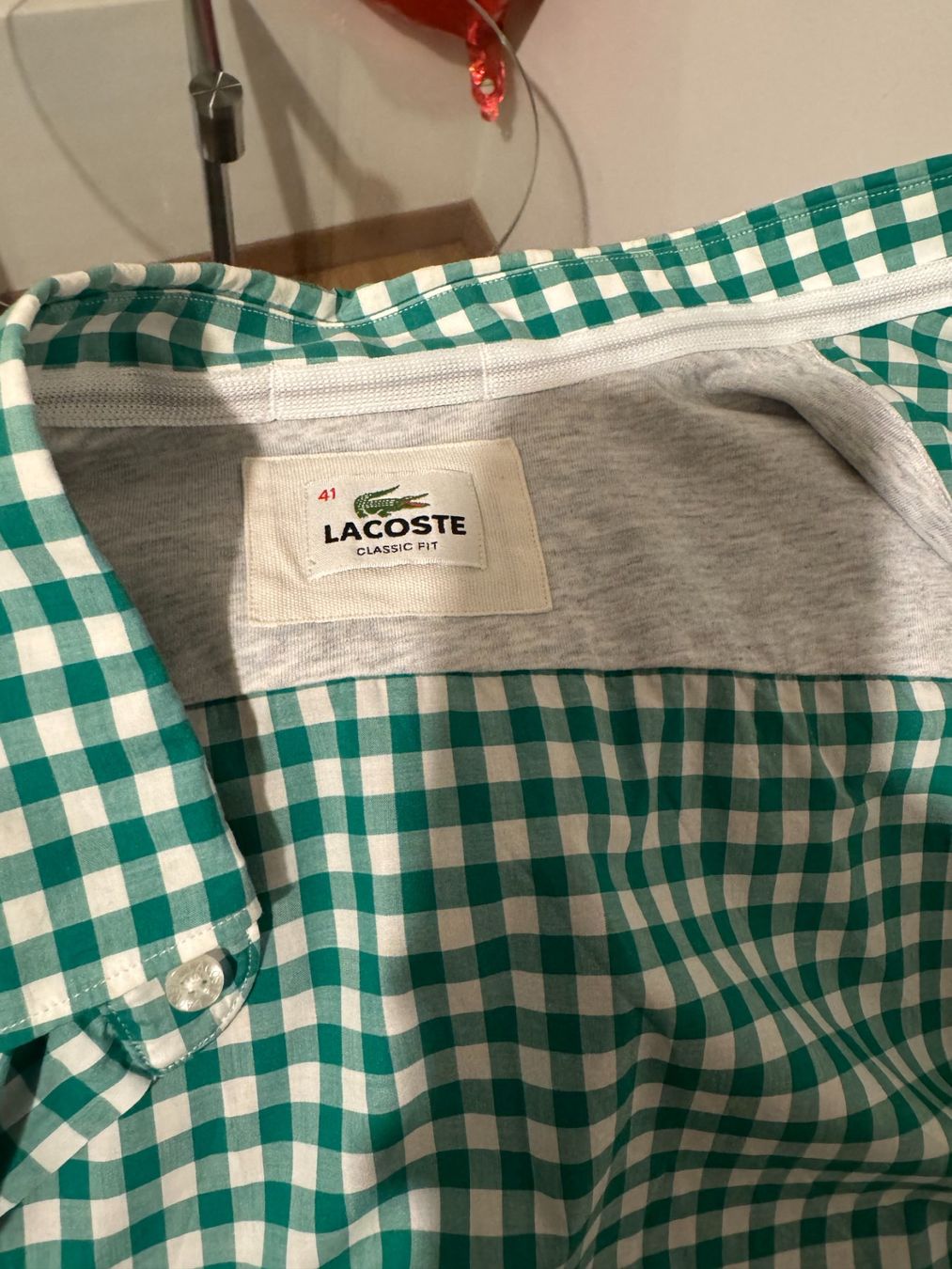 Camicie: Lacoste Hemd Neu – Usato da Langnau.i.E venduto da abs 1