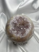 Pink Amethyst Kugel - 10cm, 1.35kg