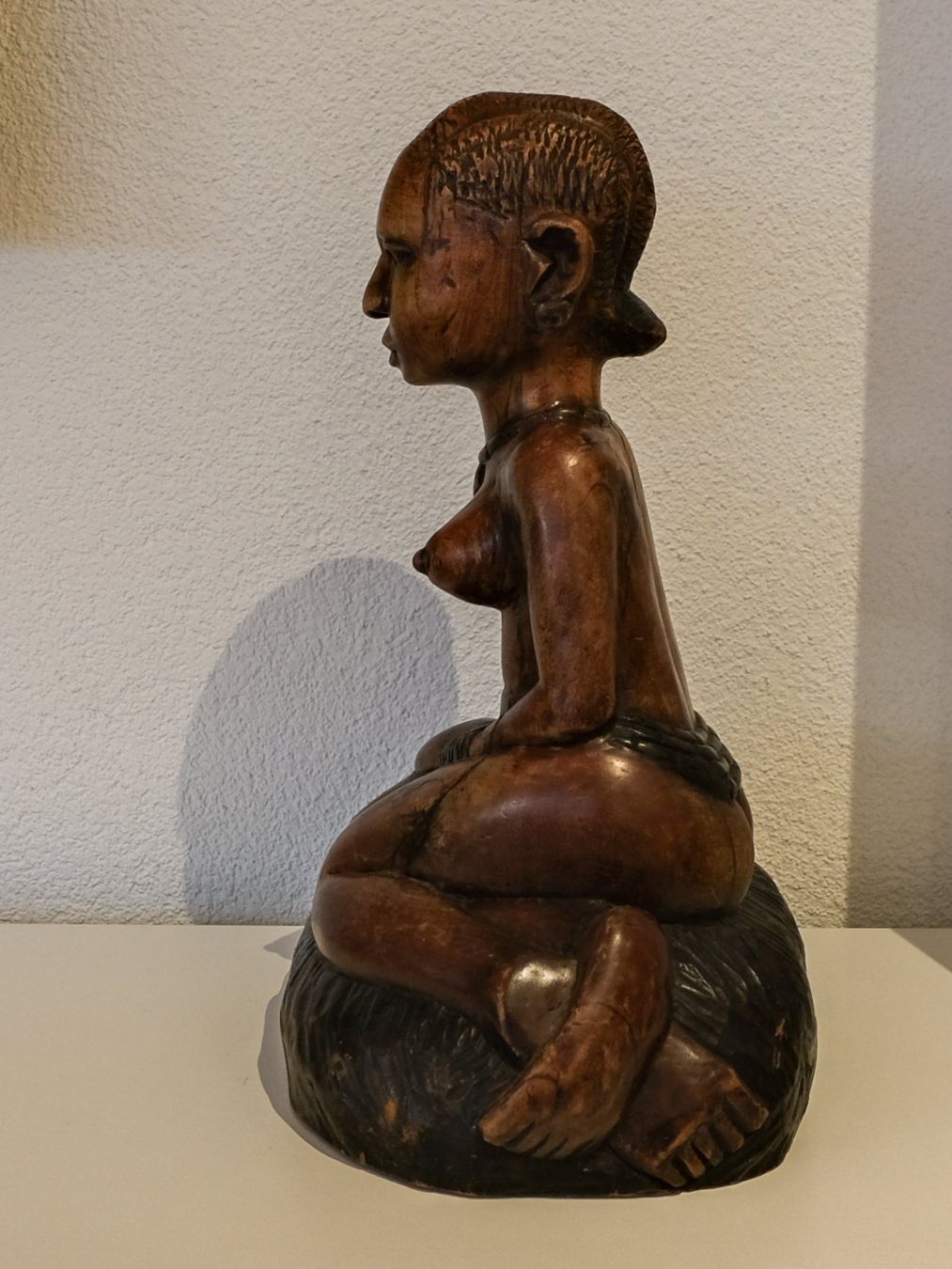 Skulpturen & Statuen: Afrikanische Schnitzerei - Ebenholz - Skulptur - Büste – Gebraucht aus Heiden von mats10 1