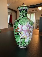 Wunderschöne Vase Cloisonné mit schöner Zeichnung
