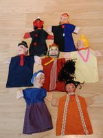 Handpuppen Set 7 Figuren Kasperlitheater gebrauchter Zustand