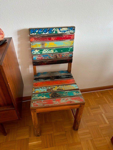 Chaises: 6 Stuhle "Mexican Style" für innen oder aussen – D'occasion à Arlesheim par totoluz 1