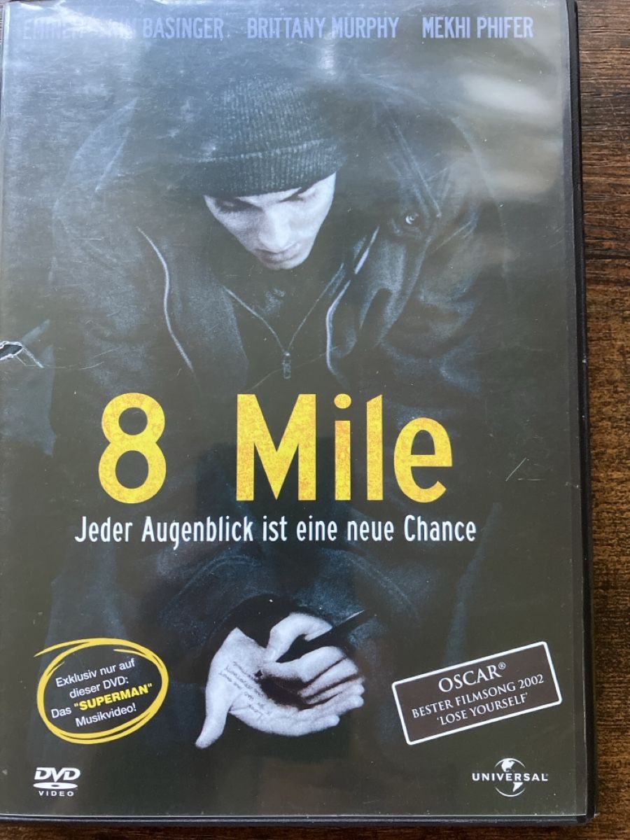 Tutti i DVDs: 8 Mile DVD – Usato da Glarus venduto da Jhuber78