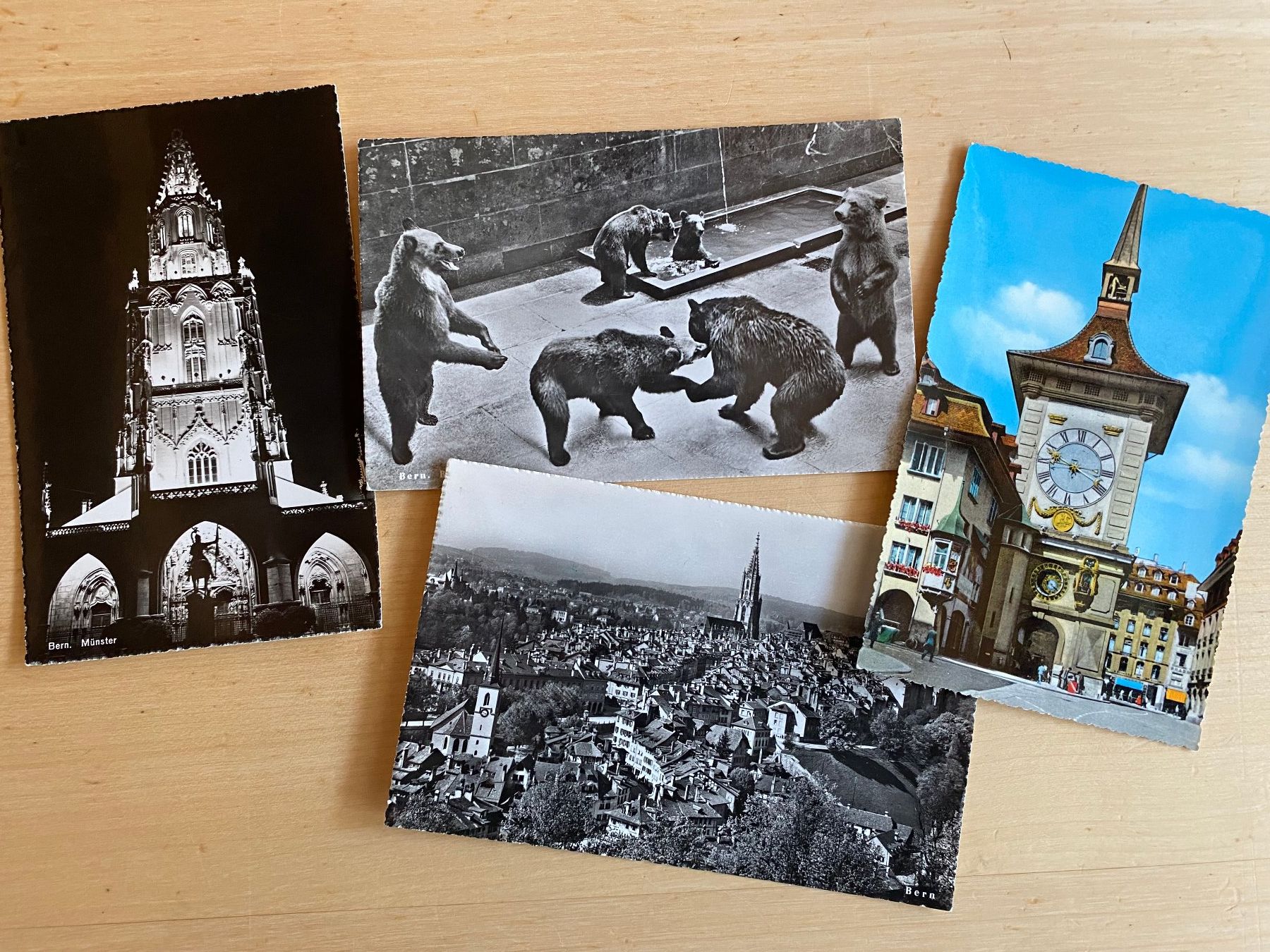 Cartes postales: 4 AKs Stadt Bern – Neuf (Voir description) à deitingen par popcorn02