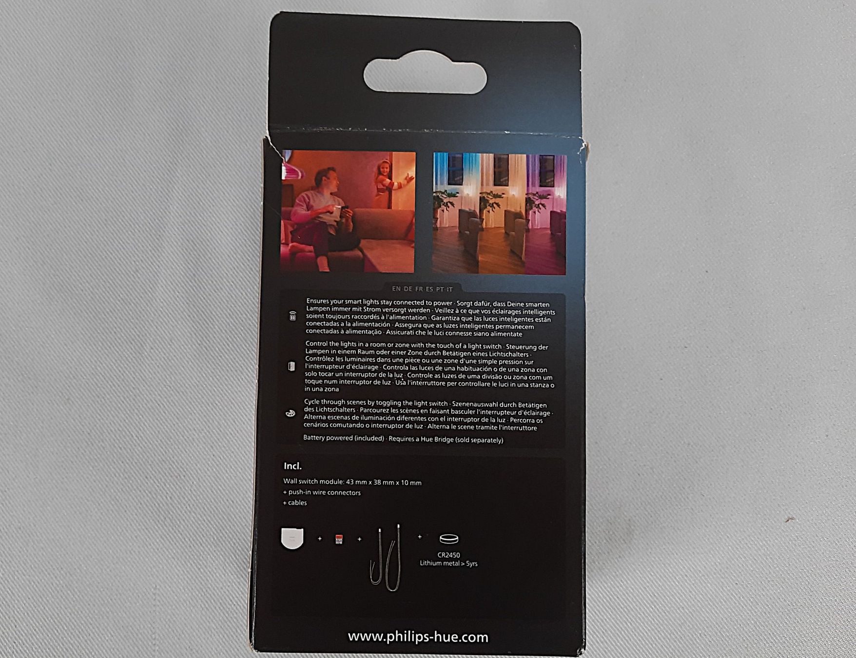 Philips Schalter: PHILIPS HUE Wandschalter Modul – Neu (gemäss Beschreibung) aus Beinwil am See von Restwert_Beinwil 3