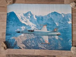 Tiger F-5E Poster Schweizer Luftwaffe