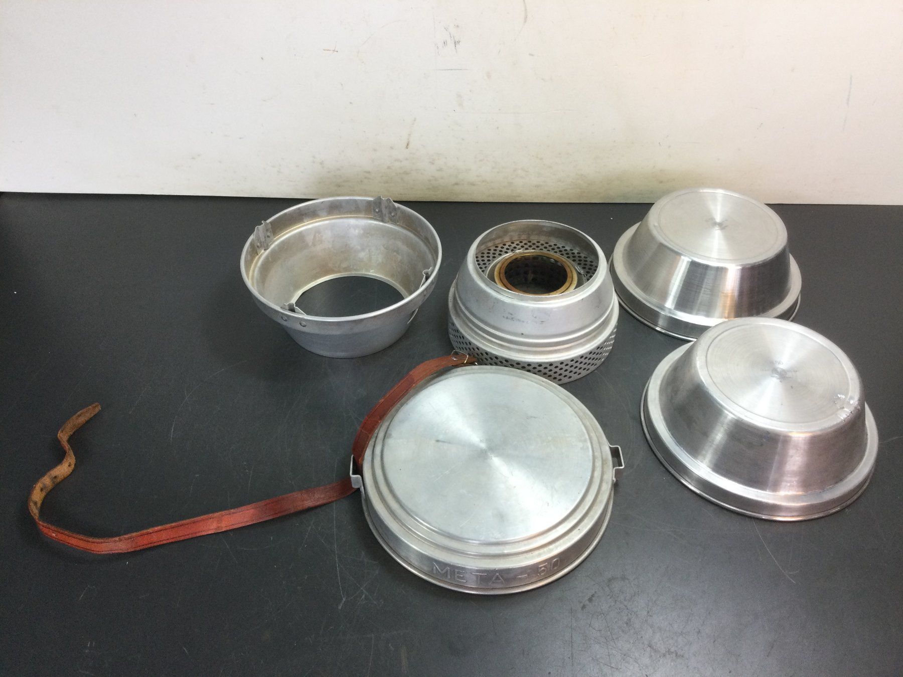 Werkzeuge: Aluminium Meta Kocher Set - 50  Vintage – Gebraucht aus Wangen SZ von kuriosum12