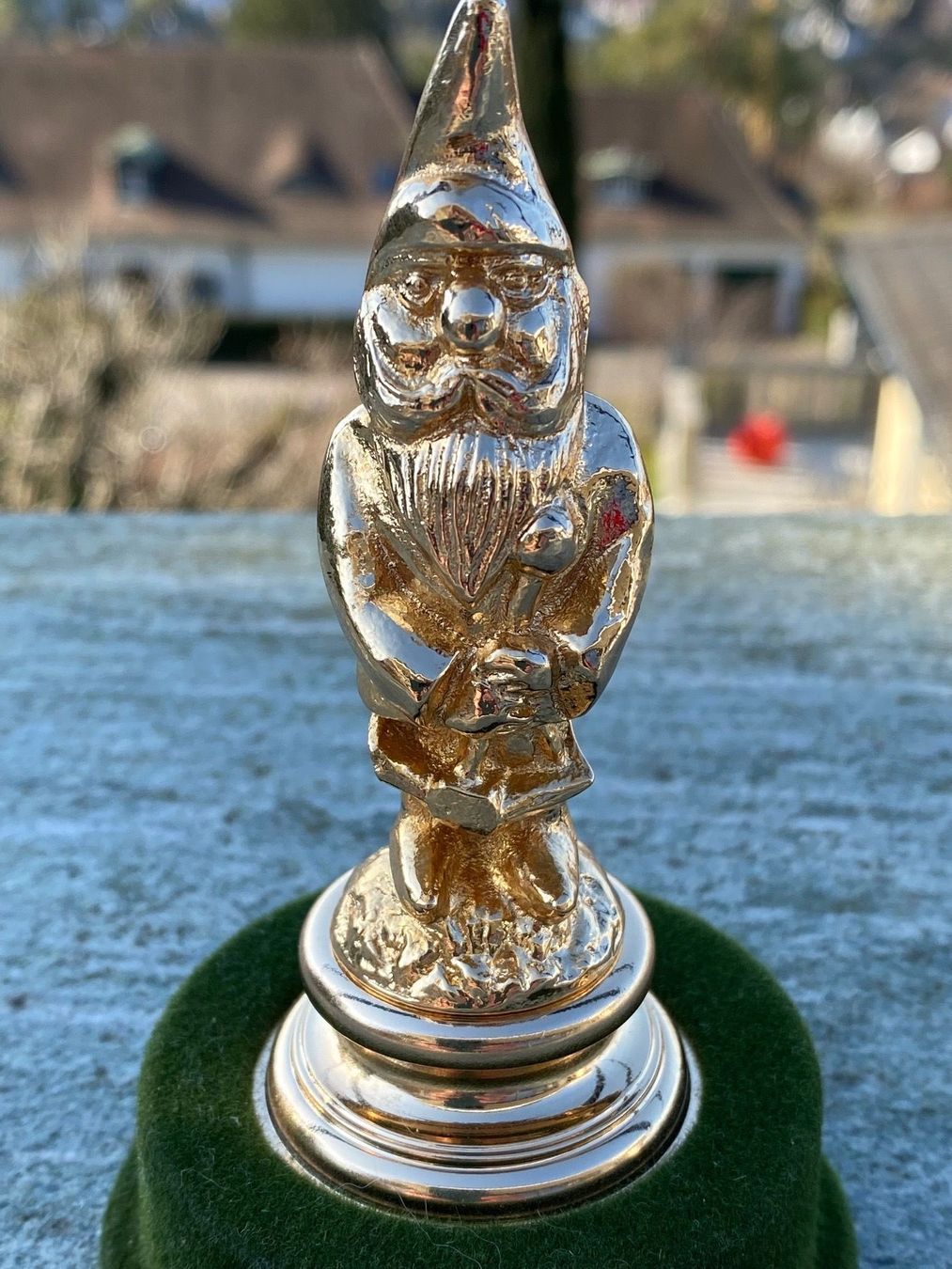 Sculture & Statue: Messing Gartenzwerg Unikat – Usato da Muttenz venduto da Fantom03 3