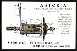 Suhl, Waffenfabriken Simson, Co., Astori