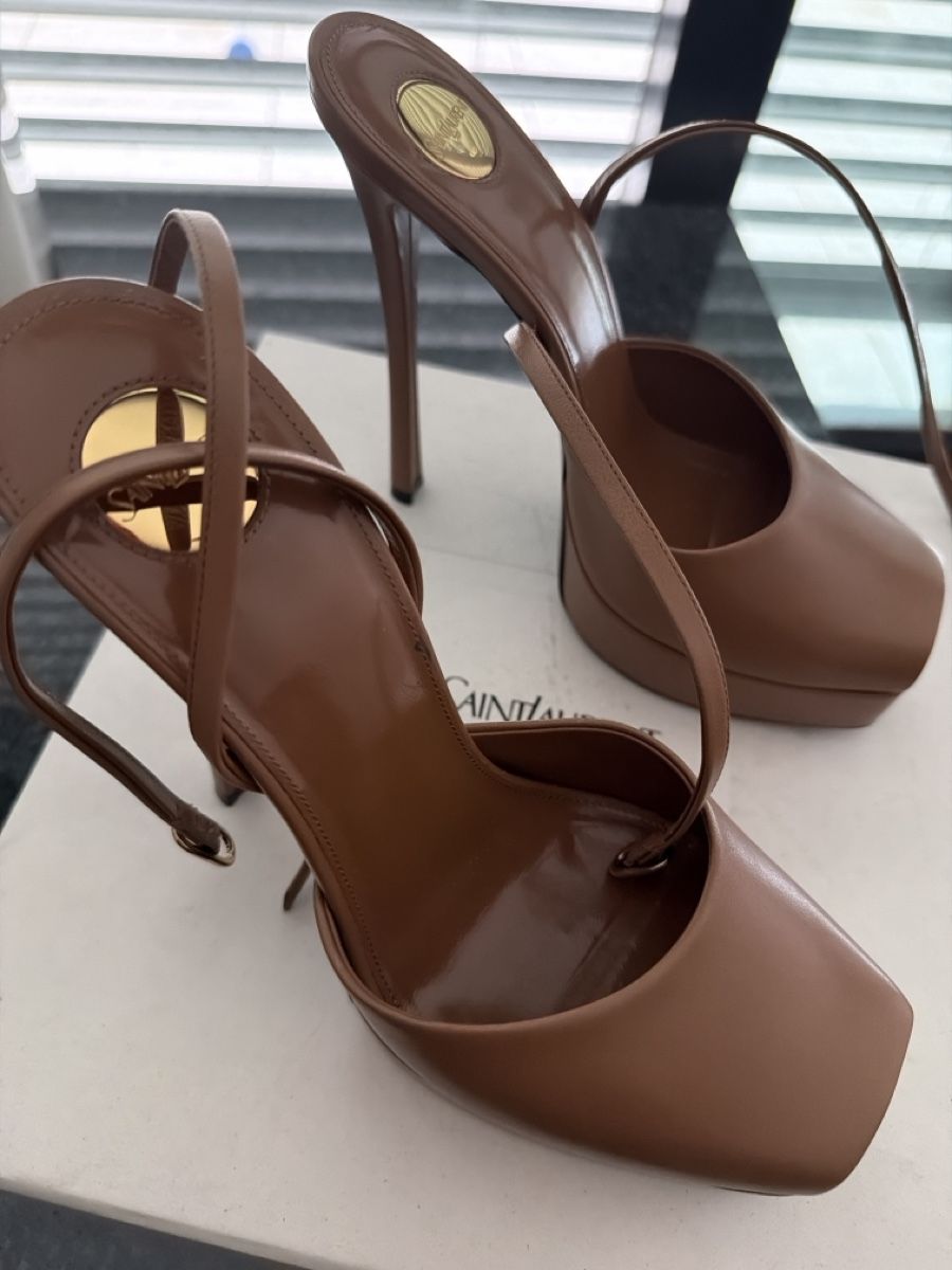 Saint Laurent Scarpe da donna: Saint Laurent leather shoes  – Nuovo (secondo la descrizione) da Genève venduto da val_rp9x 4