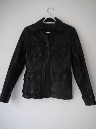 Burberry Lederjacke 100% Original