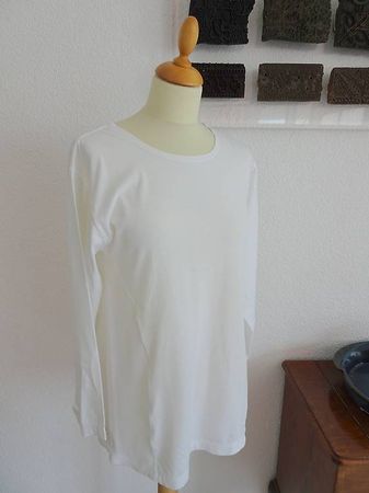 Ted Lapidus Paris vintage T-Shirt, langärmelig, neu, 38
