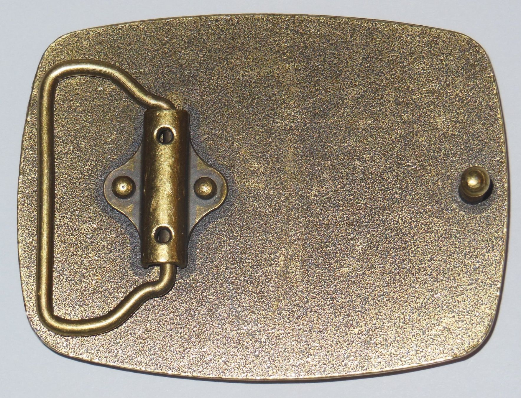 Gürtelschnallen: Metall Gürtelschnalle Tractor bronzefarbig – Neu und originalverpackt aus Münchwilen TG von ecudos10 1