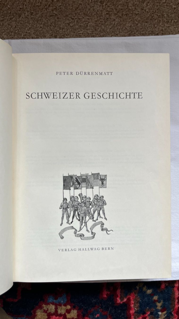 Libri: Buch "Schweizer Geschichten" von Peter Dürrenmatt 1957 – Usato da Niederbipp venduto da Wcobra 2