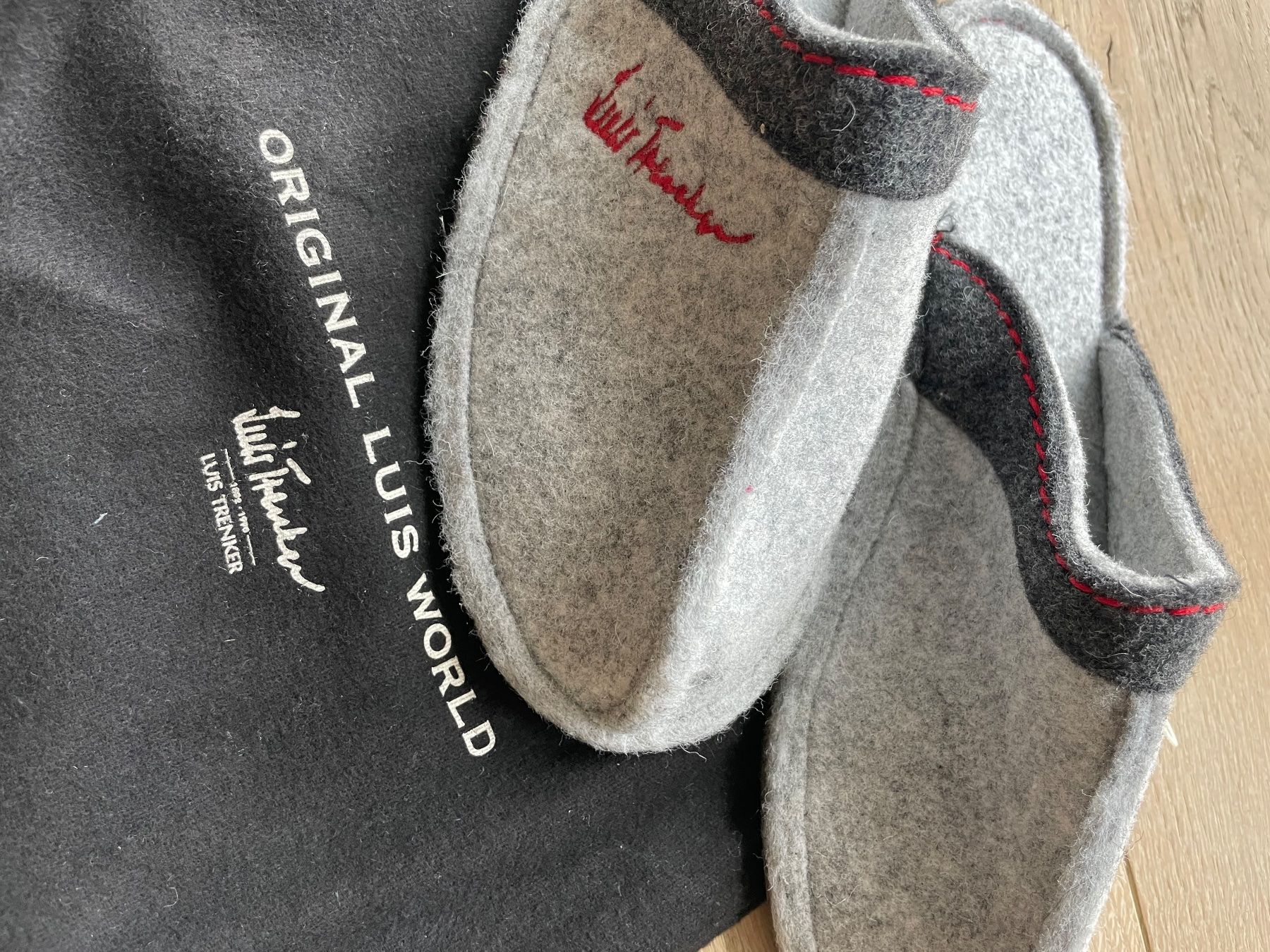 Scarpe da uomo: Luis Trenkel felt slippers – Nuovo e nell'imballaggio originale da Oberwil b. Zug venduto da Morganvob 3