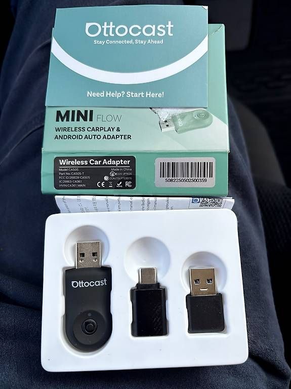 Laufwerke & Adapter: Ottocast Mini Flow  Wireless CarPlay & Android Auto – Neu und originalverpackt aus Melide von seb_9pps