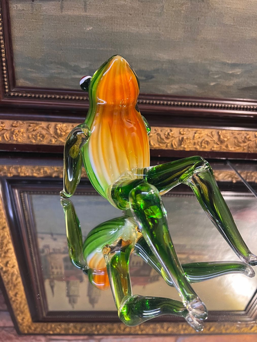 Figuren: Schöne Glas Frosch Figur – Gebraucht aus Oberengstringen von Cici7 1