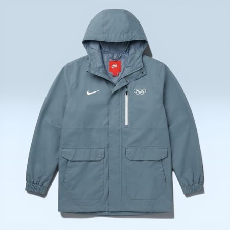 Nike Olympia Jacke – Blau/Grau Gr. L wie neu 