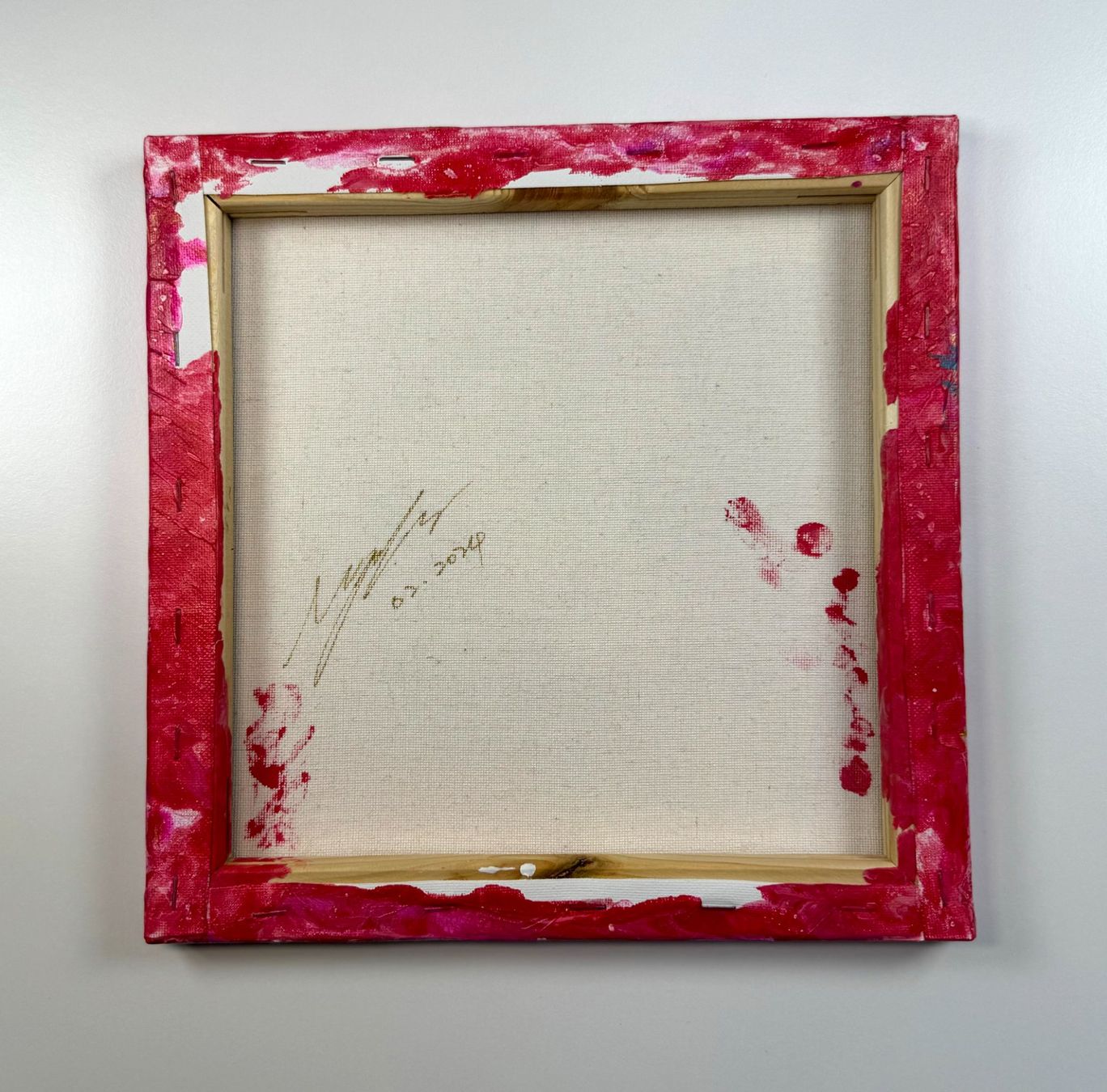 Dipinti: Acryl-Flüssigmalerei, quadratisch – Usato da Schlieren venduto da MayaSheng1983 2