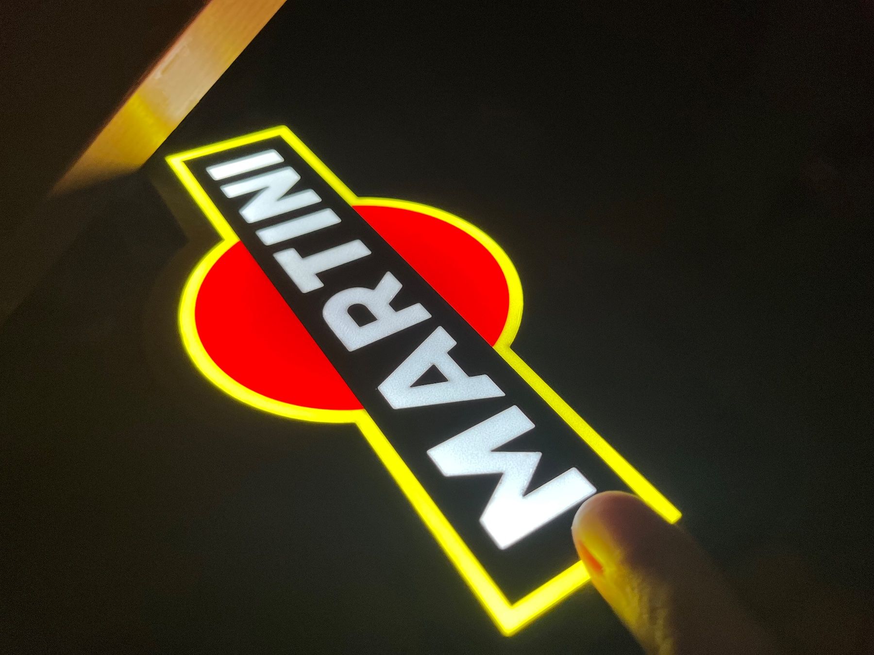 Alle Dekorationen: Lampe LightBox LED Martini – Neu (gemäss Beschreibung) aus Noville von Berlusconi55 3
