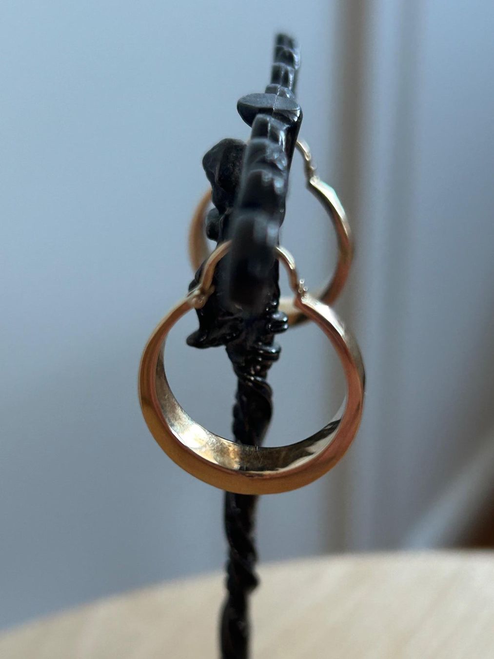 Boucles d'oreille: 14 Kt Goldcreolen – D'occasion à Luzern par lou4444 1