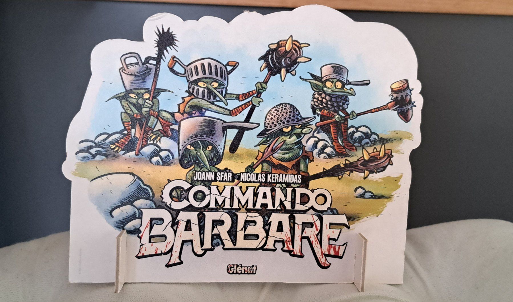 Fumetti: Commando Barbare, image cartonnée – Usato da Dorénaz venduto da DaWiiD