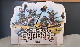 Commando Barbare, image cartonnée