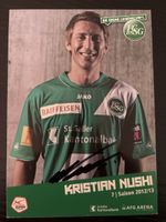 Kristian Nushi Karte FC St. Gallen 2012/13 signiert & origin