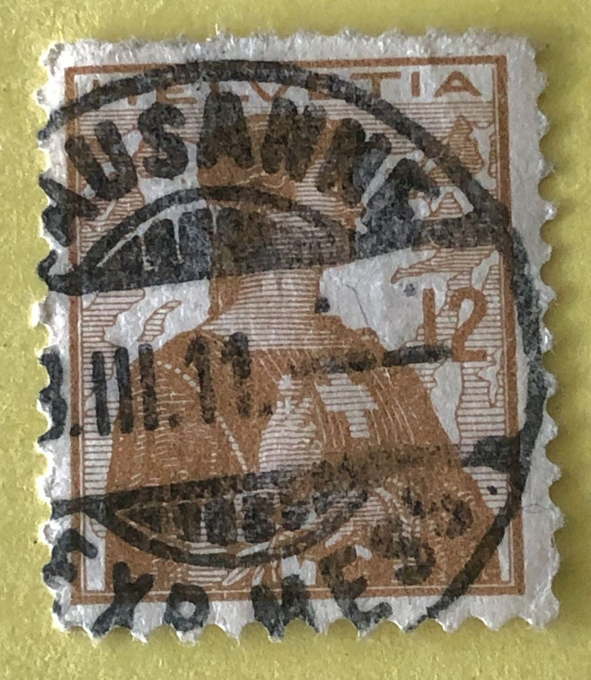 Tutti i francobolli: Nr.121 mit Vollstempel  Lausanne – Usato da Aarau venduto da Billa007