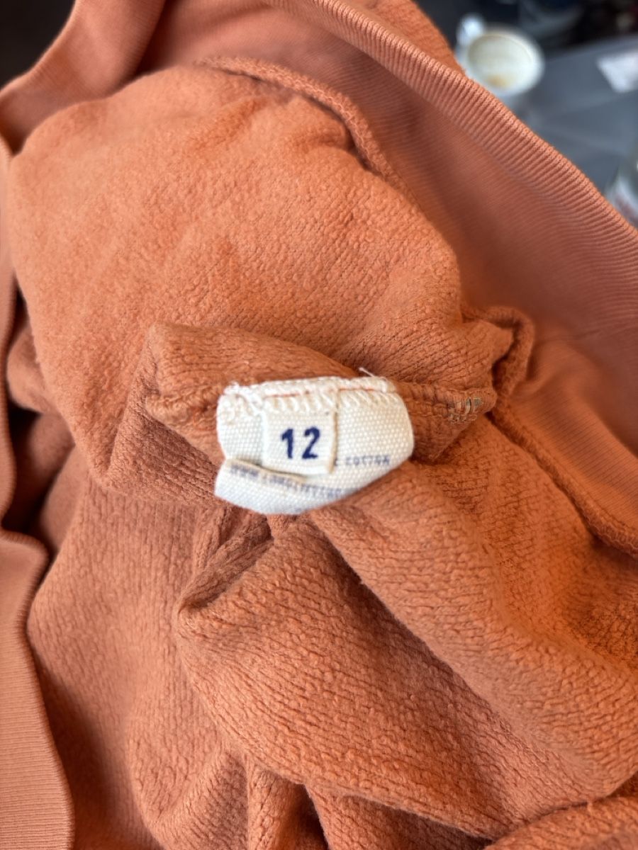 Maglioni & Felpe: Frottee Pullover Long Live The Queen, Grösse 12, Orange! – Usato da Zürich venduto da divewhites01 2
