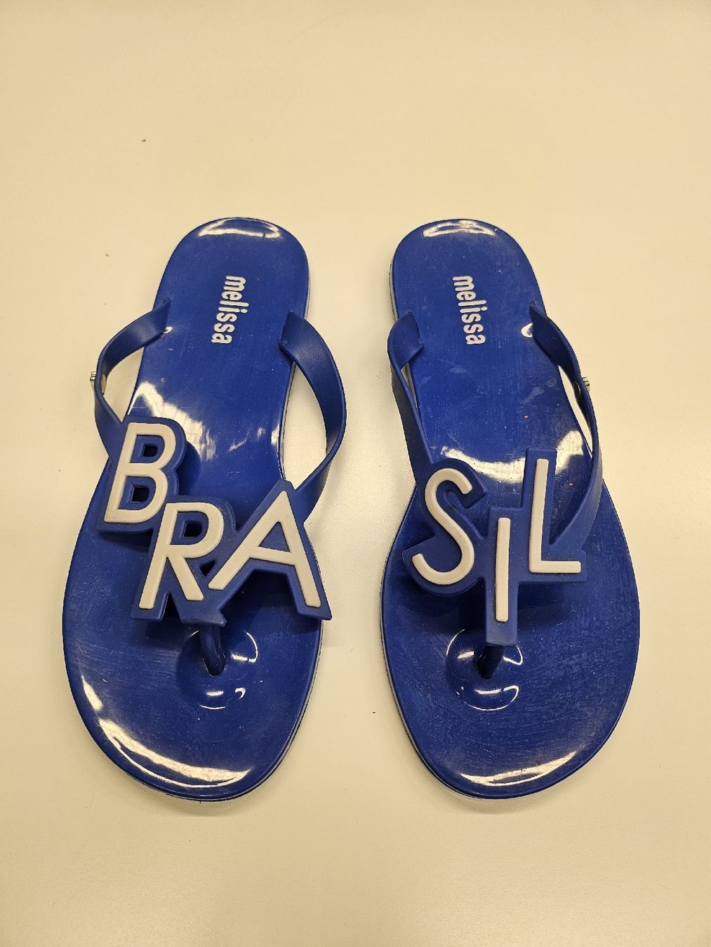 Chaussures femmes: Melissa flip-flops blue BRA SIL size 37 – D'occasion à Immensee par jan_9rzs
