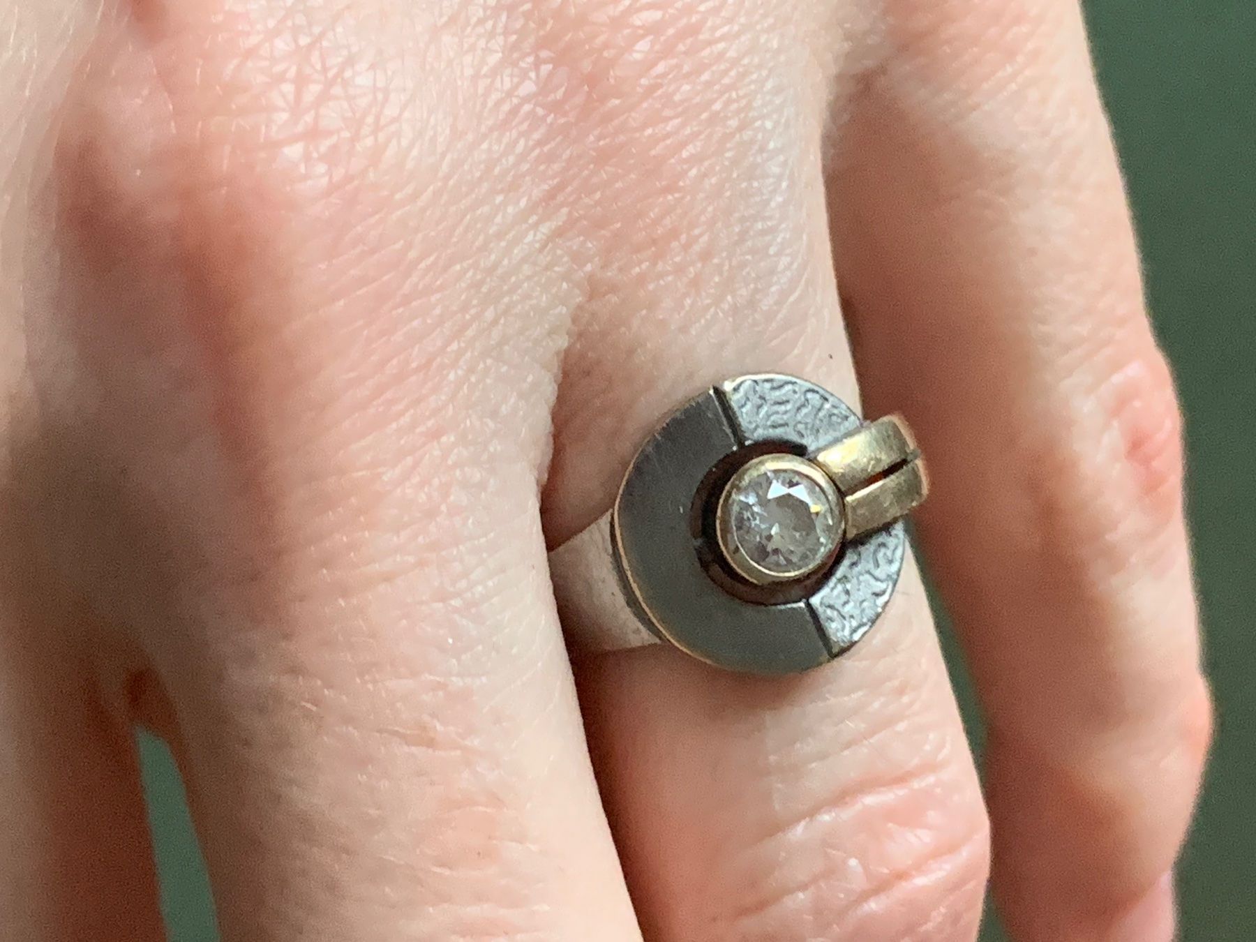 Ringe: Silberring mit gold STARWARS (55) – Gebraucht aus Laufen von Bellebellezza 8