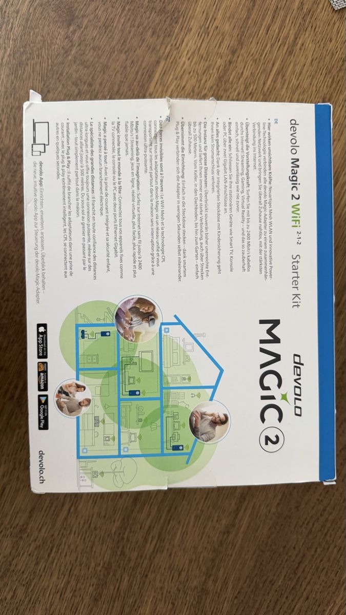Devolo Unità & Adattatore: Devolo Magic 2 WiFi Starter Kit Powerline Adapter Set – Nuovo e nell'imballaggio originale da Bilten venduto da Kev_pwr5 2
