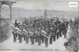 Musique des Cadets, La Chaux-de-Fonds 1906-1907