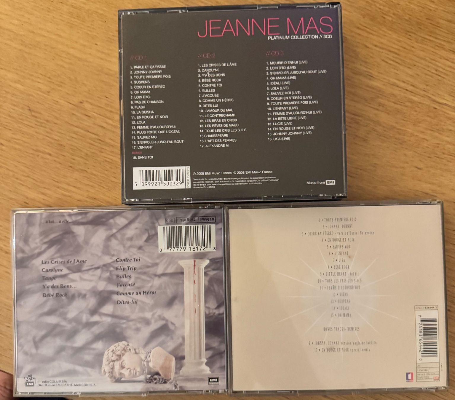 CD: Jeanne Mas – Usato da Lausanne venduto da davzic 1